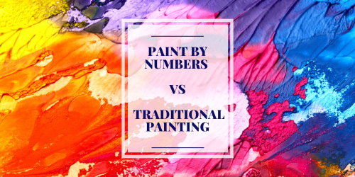 Paint by Numbers vs. Traditional Painting