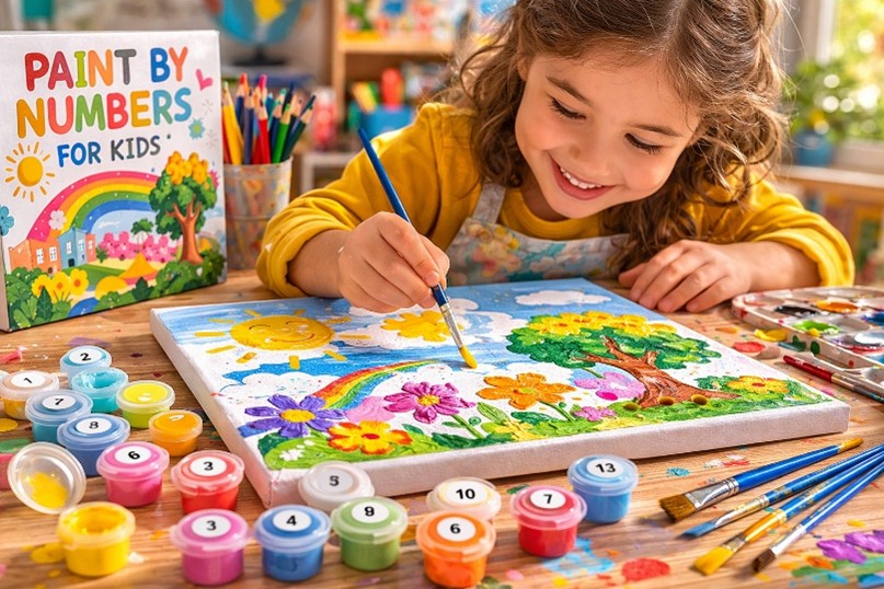 Paint by Numbers for Kids